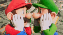 Mario Luigi GIF - Mario Luigi Super GIFs