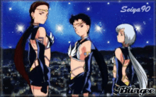 Sailor Starlights Stars GIF - Sailor Starlights Stars Pose GIFs