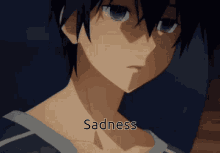 Sadness Sao GIF - Sadness Sao Kirito GIFs