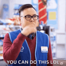 Praying You Can Do This GIF - Praying You Can Do This Superstore GIFs