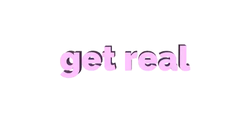 Get Real 3d Text Sticker - Get Real 3d Text Moving Text Equals Funny Big Time Stickers