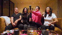 Hello2021 Damelio Family GIF - Hello2021 Damelio Family Hello2021a New Years Eve Celebration GIFs