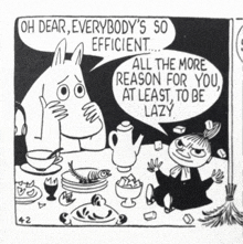 a black and white cartoon with a speech bubble that says " oh dear "