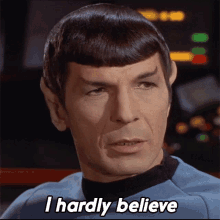 I Hardly Believe Mr Spock GIF - I Hardly Believe Mr Spock Henoch GIFs