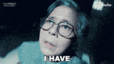 an advertisement for nine perfect strangers shows a woman with glasses