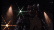 a man wearing headphones and a helmet says boo yah