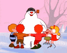 Frosty And Kids GIF - Frosty And Kids GIFs