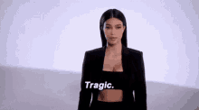Kim Kardashian Tragic GIF - Kim Kardashian Tragic Sassy GIFs