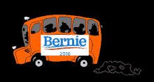 Hop On The Bernie Bus GIF - Elections GIFs