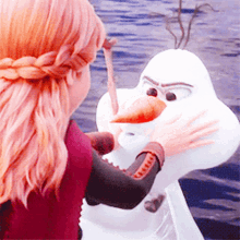 Olaf Dont Shush Me GIF - Olaf Dont Shush Me Frozen GIFs