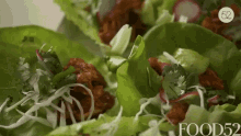 Lettuce Chicken Lettuce Wraps GIF - Lettuce Chicken Lettuce Wraps Chicken GIFs