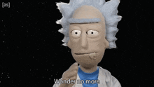 Wonder No More Rick GIF - Wonder No More Rick Rick And Morty GIFs