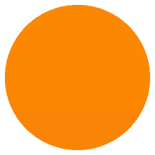 orange circle symbols joypixels circle circular