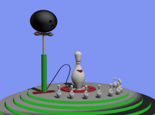 Bowling Strike GIF - Bowling Strike Bowling Animation - Discover & Share  GIFs