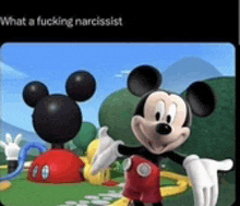 Mickey Mouse Narcissist GIF