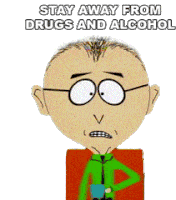 Stay Away From Drugs And Alcohol South Park Sticker - Stay Away From Drugs And Alcohol South Park Mr Hankey The Christmas Poo Stickers