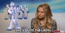 Shes Quite The Lady Cat Warner GIF - Shes Quite The Lady Cat Warner Popbuzz GIFs