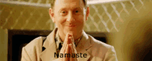 Person Of Interest GIF - Person Of Interest Namaste GIFs