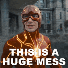 This Is A Huge Mess Barry Allen GIF - This Is A Huge Mess Barry Allen The Flash GIFs
