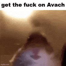 Avach Get On GIF - Avach Get On Hop On GIFs