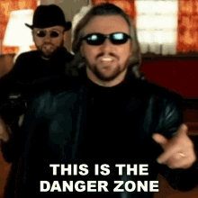 This Is The Danger Zone Maurice Gibb GIF