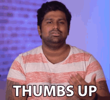 Thumbs Up Ashwin Ganesh GIF - Thumbs Up Ashwin Ganesh C4etech GIFs