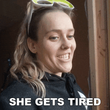 She Gets Tired Crystal Drinkwalter GIF - She Gets Tired Crystal Drinkwalter Vanwives GIFs