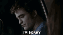 Im Sorry Edward Cullen GIF - Im Sorry Edward Cullen Robert Pattinson GIFs