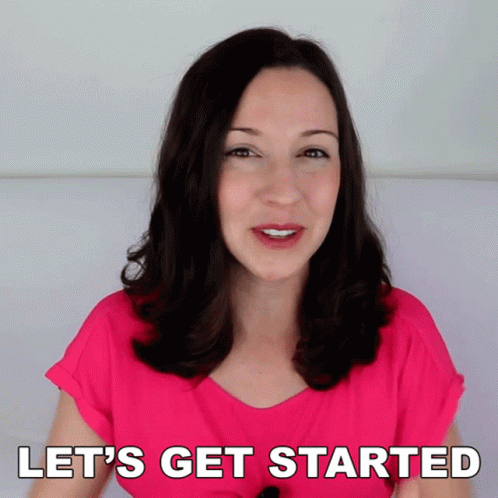 Lets Get Started Vanessa Joy GIF - Lets Get Started Vanessa Joy Speak ...