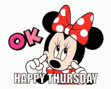 Minnie Mouse Thursday GIF - Minnie Mouse Thursday Minnie Mouse Thursday GIFs