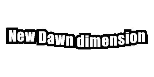 New Dawn Dimension Sticker - New Dawn Dimension Stickers