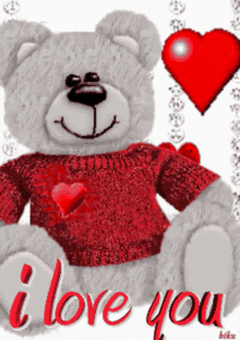 bear love hug