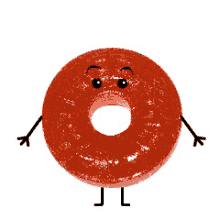 doughnut shocked surprised
