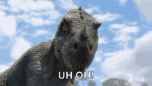 Uh Oh GIF - Uh Oh Dinosaur GIFs