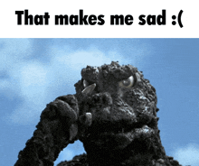 Sad Godzilla GIF - Sad Godzilla GIFs
