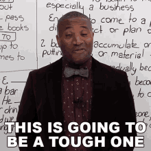 This Is Going To Be A Tough One James GIF - This Is Going To Be A Tough One James Engvid GIFs