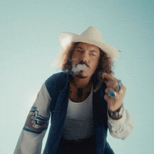 Smoking Ryan Charles GIF - Smoking Ryan Charles Cold Beer Diet Song GIFs