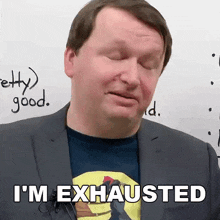 I'M Exhausted Alex GIF - I'M Exhausted Alex Engvid GIFs