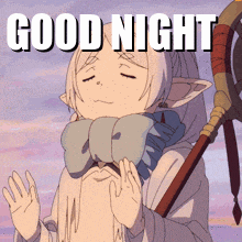 Anime Good Night GIF
