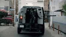 a jeep with a license plate that says eaa9910