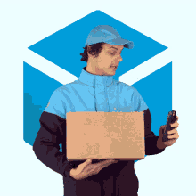 Chronopost Delivery GIF - Chronopost Delivery Delivery Man GIFs