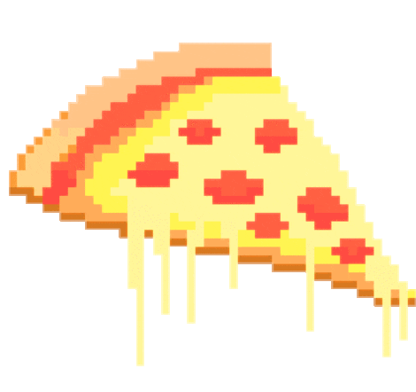 Pizza Pizza Slice Sticker - Pizza Pizza Slice Happy Stickers