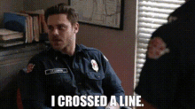 Station19 Jack Gibson GIF - Station19 Jack Gibson I Crossed A Line GIFs