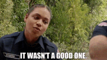 Station19 Victoria Hughes GIF - Station19 Victoria Hughes It Wasnt A Good One GIFs