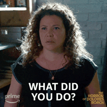 What Did You Do Dolores Roach GIF - What Did You Do Dolores Roach Justina Machado GIFs