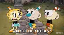 Any Other Ideas Cuphead GIF - Any Other Ideas Cuphead Mugman GIFs