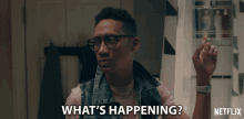 Whats Happening Lionel Higgins GIF - Whats Happening Lionel Higgins Deron Horton GIFs