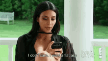 I Don'T Care, I Want A Flat Ass GIF - Kim Kardashian Want A Flat Ass Kardashian GIFs