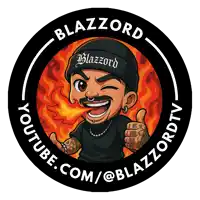 a logo for blazzard youtube.com/@blazzarodtv