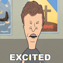 Excited Butt-head GIF - Excited Butt-head Mike Judge'S Beavis And Butt-head GIFs